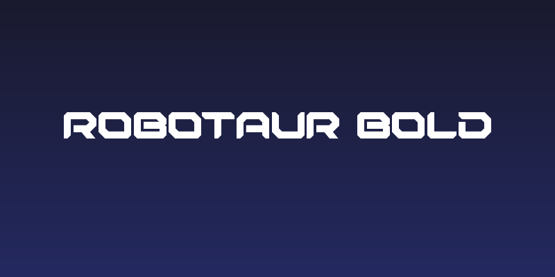 Robotaur Bold Social Header