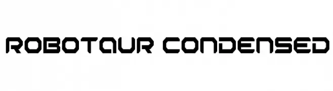 Robotaur Condensed  Frei Schriftart Herunterladen
