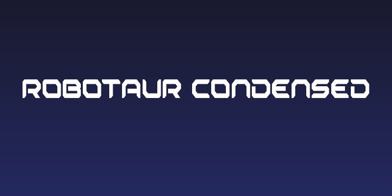 Robotaur Condensed Social Header