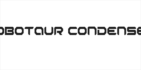 Robotaur Condensed Logo