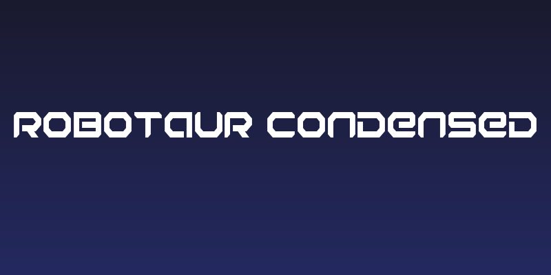 Robotaur Condensed Social Header