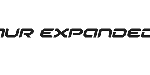 Robotaur Expanded Italic Logo