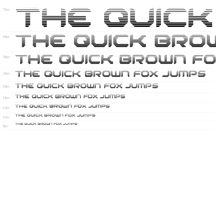 Robotaur Gradient Waterfall