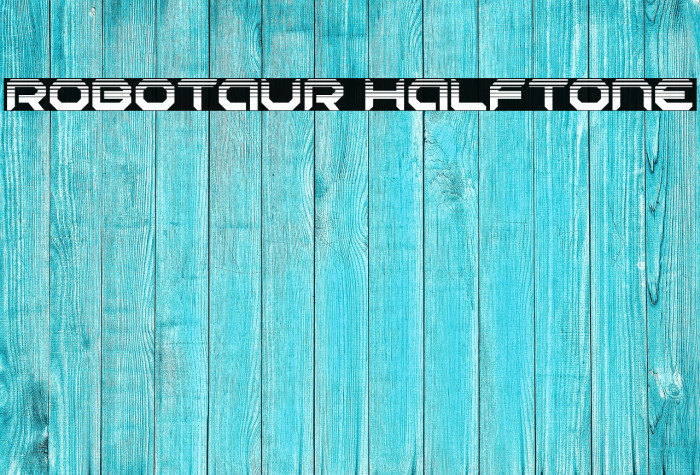 Robotaur Halftone Example 1