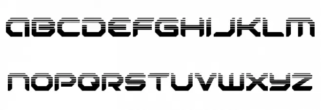 Robotaur Halftone Fonte MINÚSCULAS
