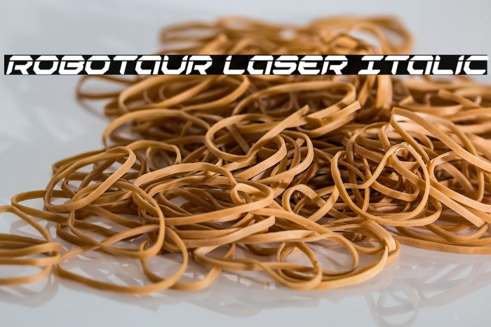 Robotaur Laser Italic Example 3