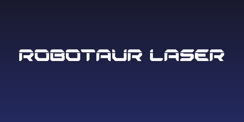 Robotaur Laser Social Header