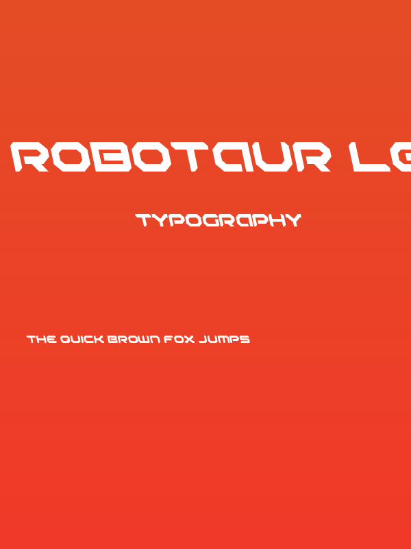 Robotaur Leftalic Poster