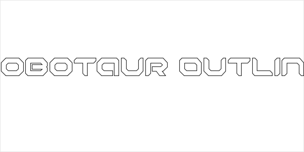 Robotaur Outline Logo