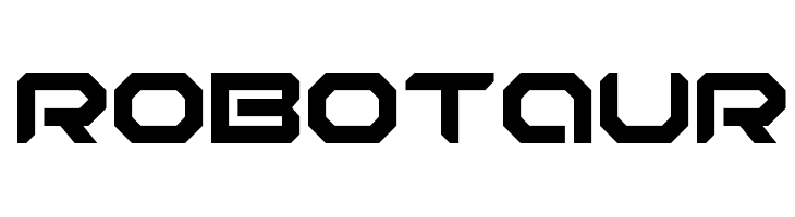 Robotaur  フリーフォントのダウンロード