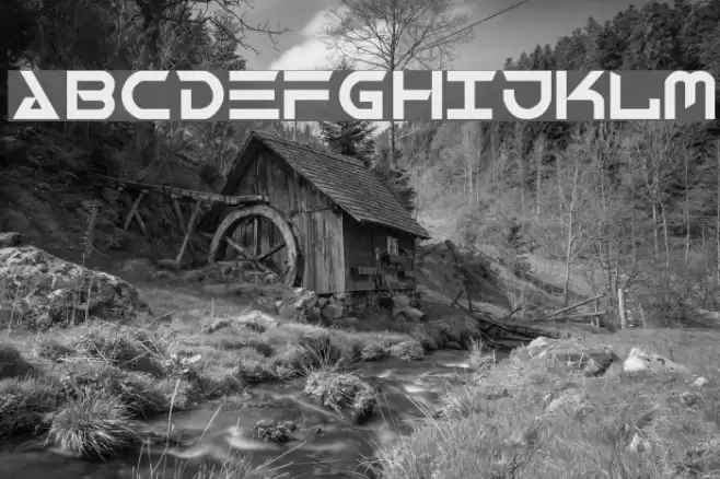 Robotech-Complete Font examples