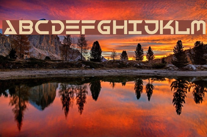 Robotech-Complete Font examples