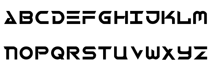 Robotech-Complete Font LOWERCASE