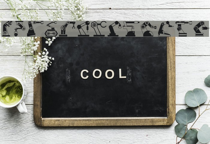 Robotic Arm Font examples