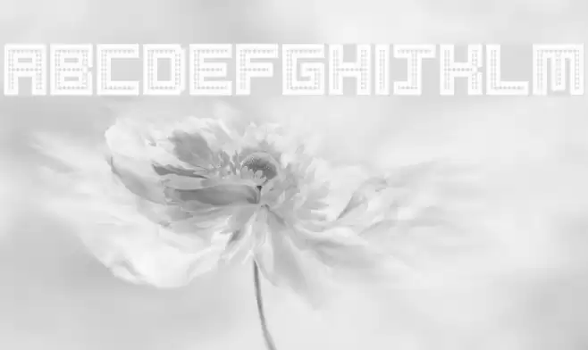 Robotic Harlequin II Font examples