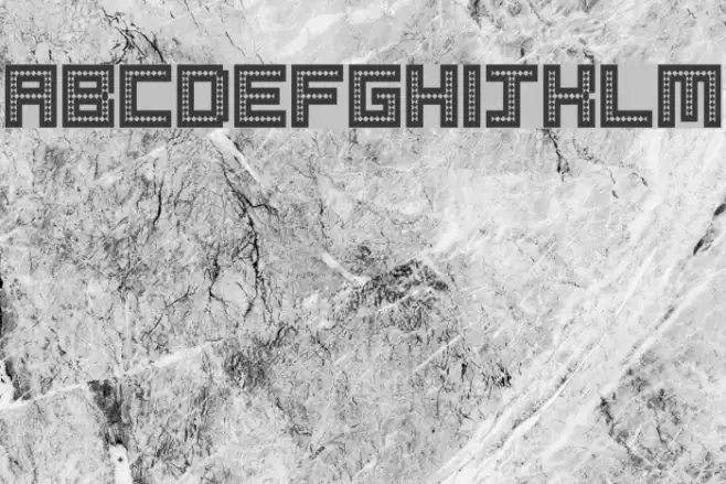 Robotic Harlequin II Font examples