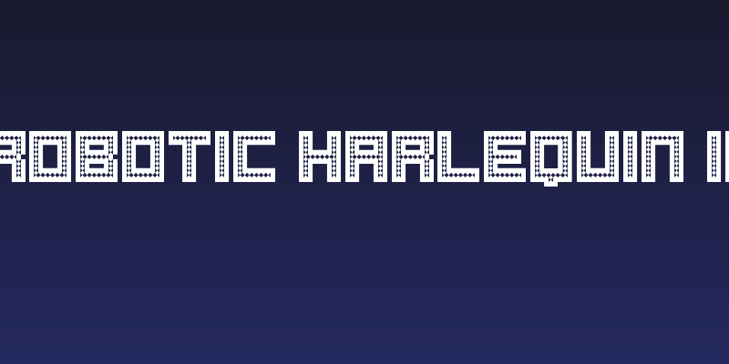 Robotic Harlequin II Social Header