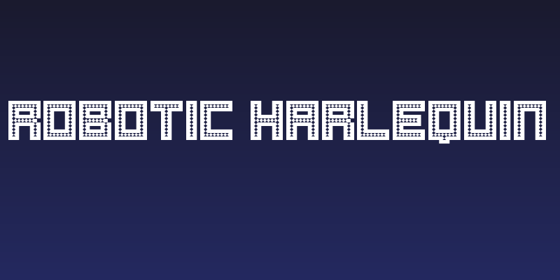 Robotic Harlequin Social Header