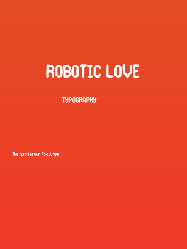 Robotic Love Poster