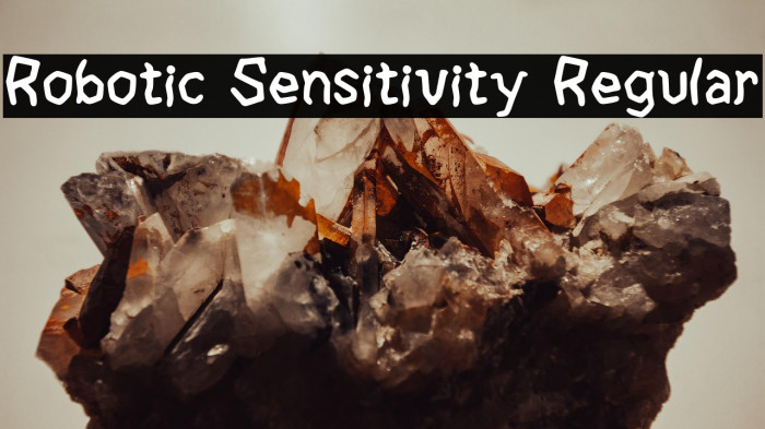 Robotic Sensitivity Regular Example 1