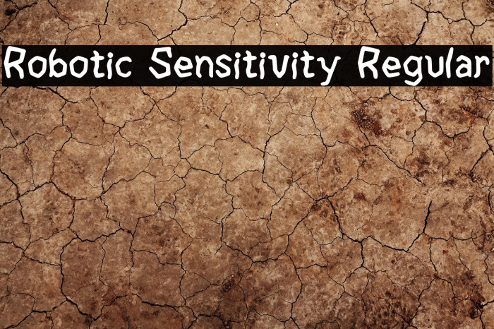 Robotic Sensitivity Regular Example 3