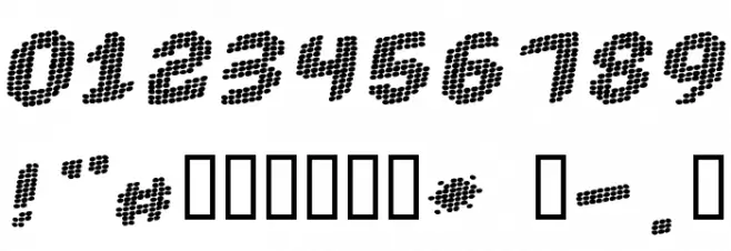 Robotica Font OTHER CHARS