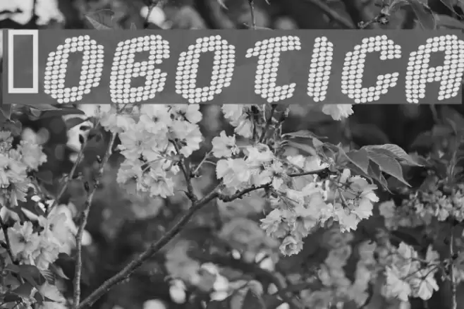 Robotica Font examples