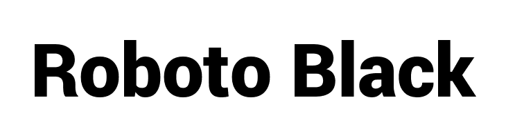 Roboto Black  Free Fonts Download