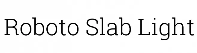 Roboto Slab Light  Fuentes Gratis Descargar