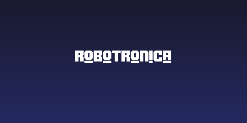 Robotronica Social Header