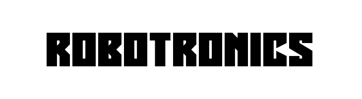 Robotronics  नि: शुल्क फ़ॉन्ट्स डाउनलोड