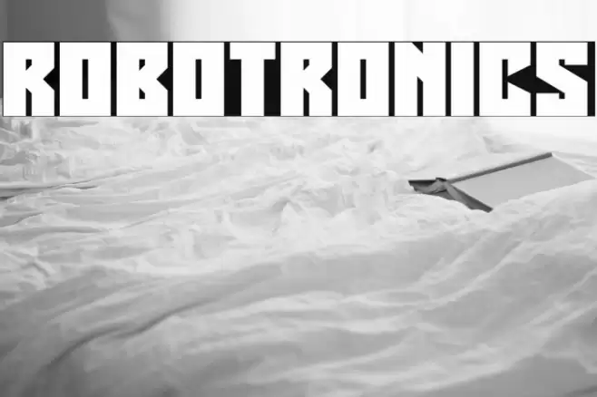 Robotronics Font examples