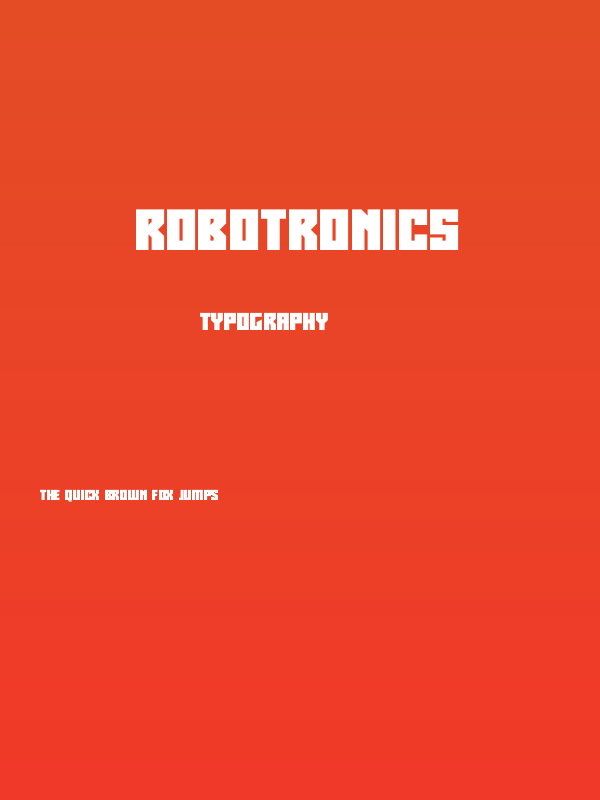Robotronics Poster