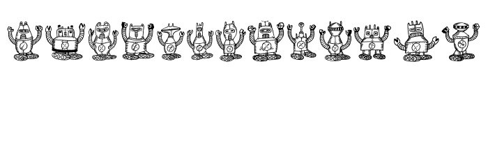 Robotter Regular Polices AUTRES CHARS