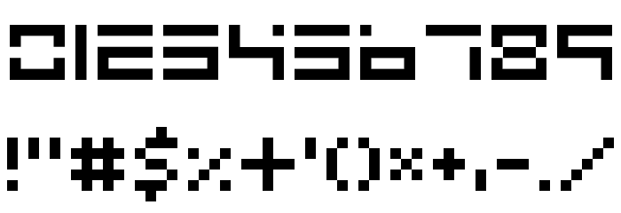Robovox Font OTHER CHARS