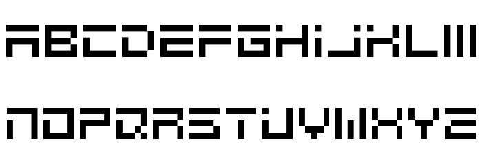 Robovox Font LOWERCASE