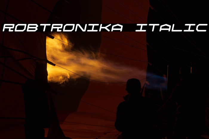 Robtronika Italic Example 3