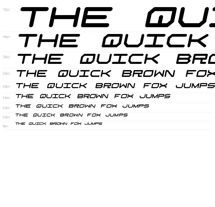 Robtronika Italic Waterfall