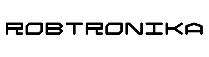 Robtronika  Frei Schriftart Herunterladen