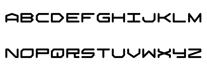 Robtronika Font LOWERCASE