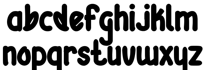 Robucai Font LOWERCASE