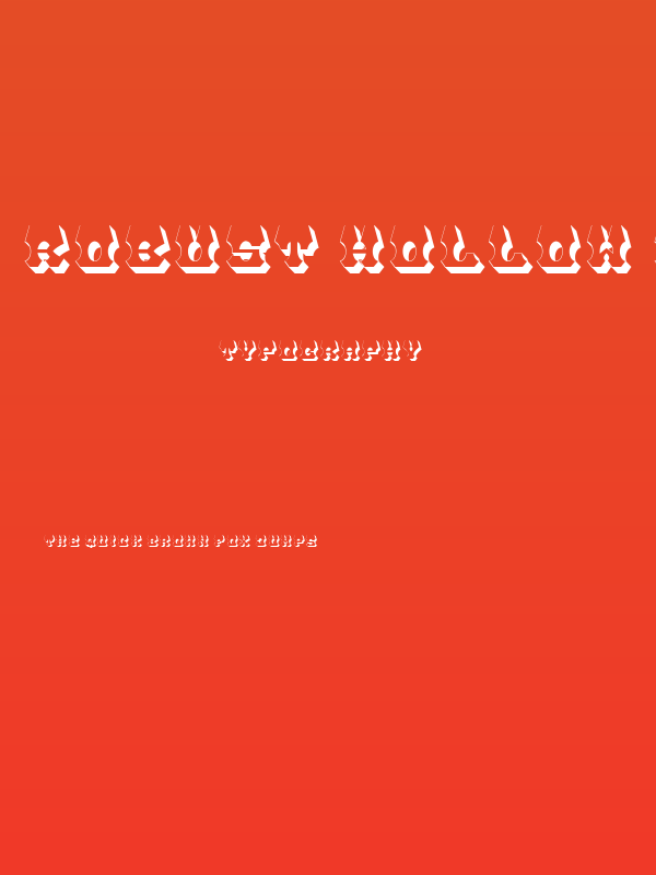 Robust Hollow Regular Poster