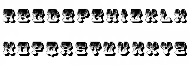 Robust Regular Schriftart Groß