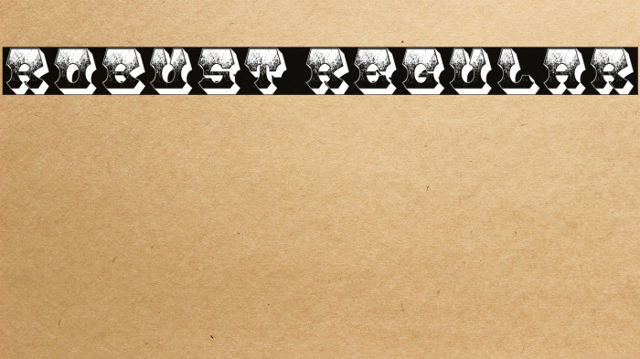 Robust Regular Example 2