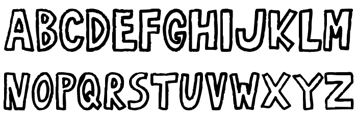 RobustA Font LOWERCASE