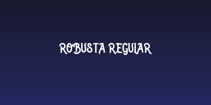Robusta Regular Social Header