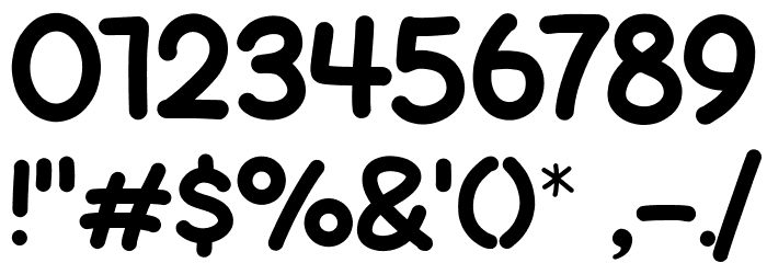 Robusta Show Font OTHER CHARS