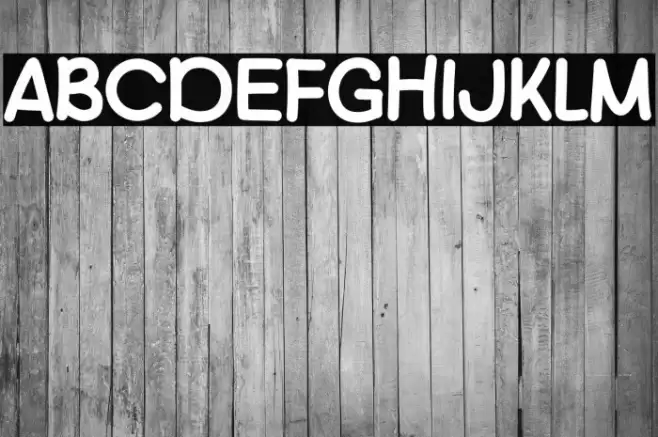 Robusta Show Font examples