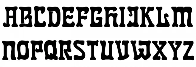 Robusta Schriftart Groß