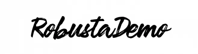 RobustaDemo  baixar fontes gratis